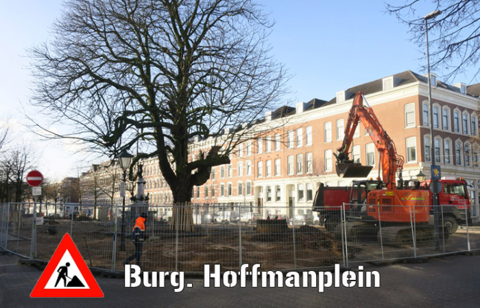 Werkzaamheden burgemeester Hoffmanplein begonnen